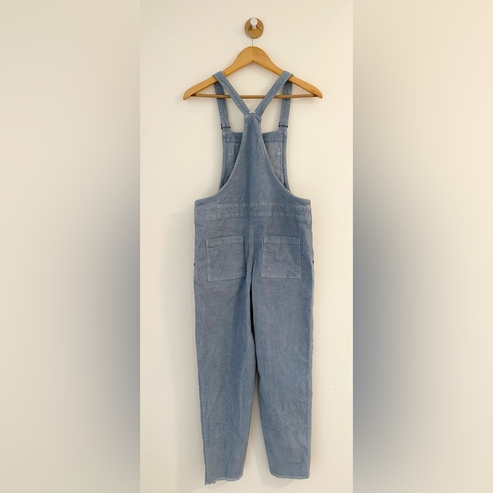 Aerie Werk & Play Corduroy Overalls Cloudy Blue / Size XS - Picture 15 of 16
